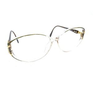Silhouette SPX M1883 /20 6055 Translucent Brown Gold Eyeglasses Frames 56-12 135